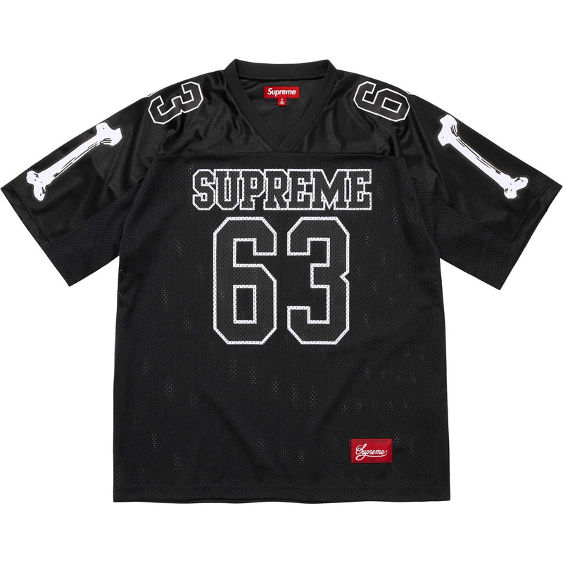 Camiseta Jersey Supreme Bones Football Preto