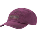 Boné Supreme Overdyed Camp Cap FW 25 Plum Vinho