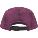 Boné Supreme Overdyed Camp Cap FW 25 Plum Vinho